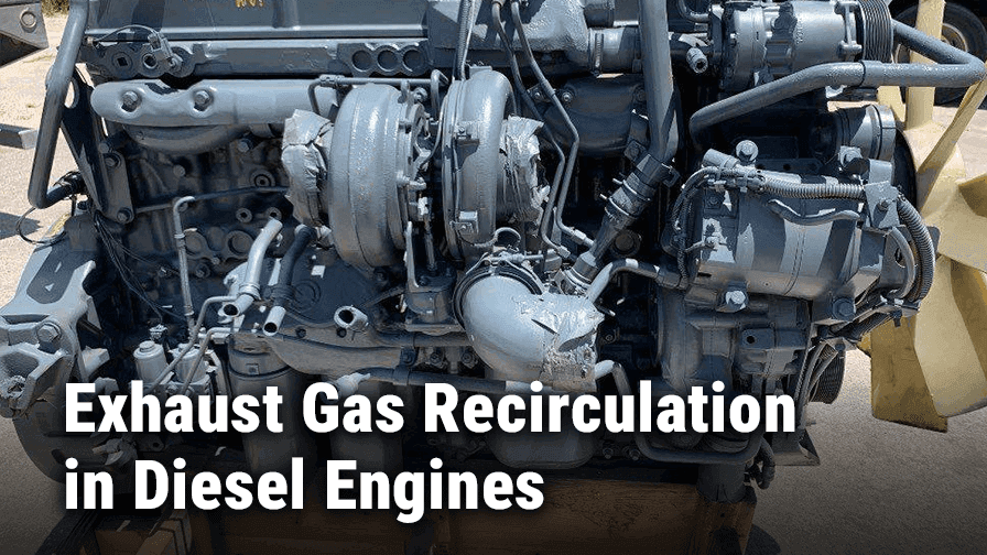 Exhaust Gas Recirculation in Diesel Engines