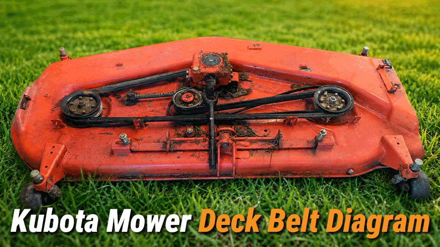 Kubota Mower Deck Belt Diagram