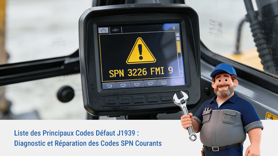Liste des Principaux Codes Défaut J1939 : Diagnostic et Réparation des Codes SPN Courants