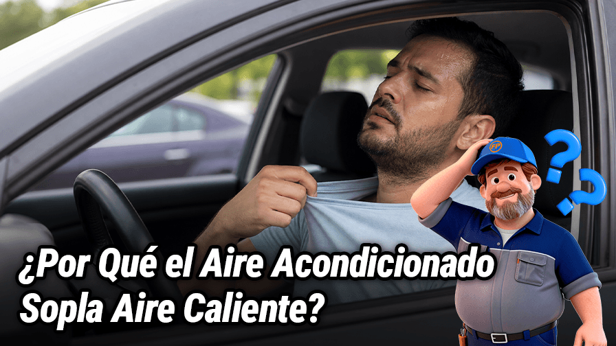 ¿El aire acondicionado expulsa aire caliente? Causas y soluciones