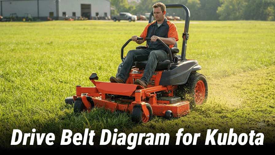 Your Kubota Drive Belt Diagram Explained