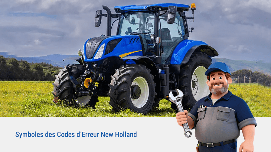 Symboles des Codes d’Erreur New Holland