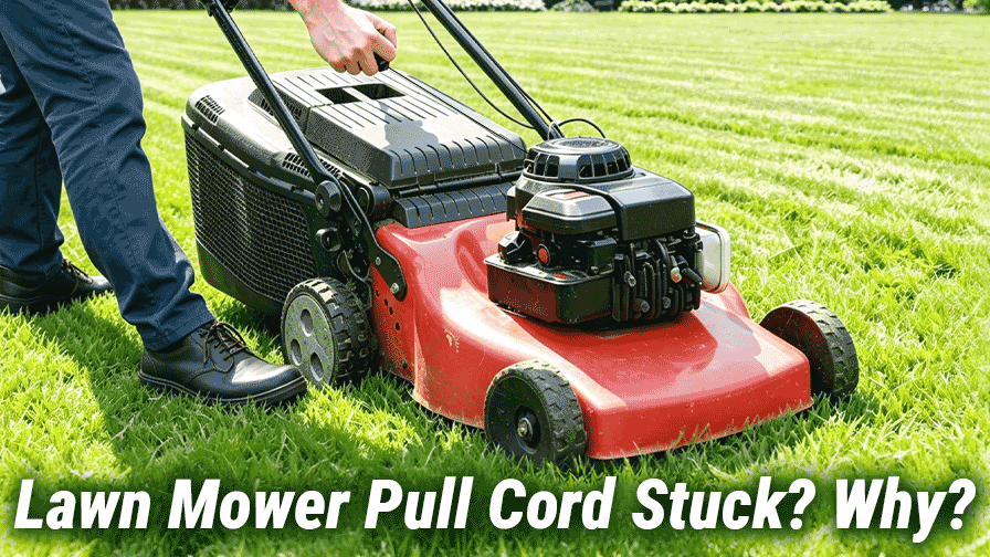 Lawn Mower Pull Cord Stuck? How to Fix It?