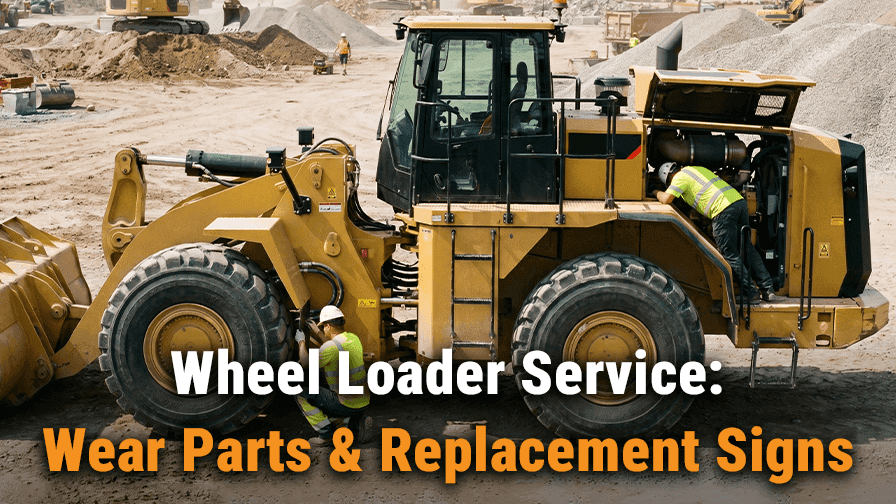 Wheel Loader Service: Wear Parts and Replacement Signs