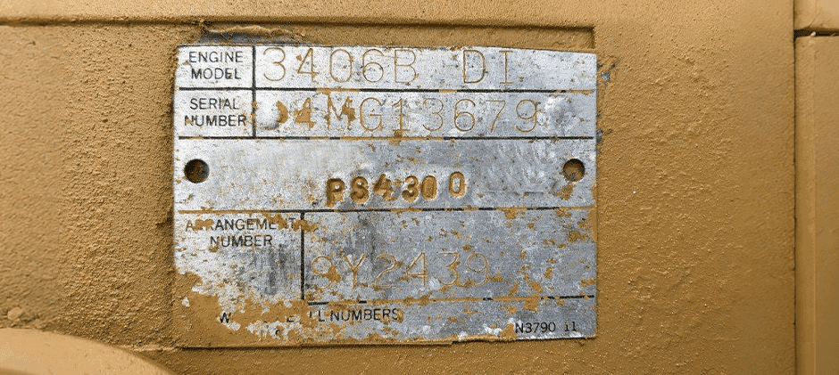 Core Specifications of the 3406 CAT Engine 