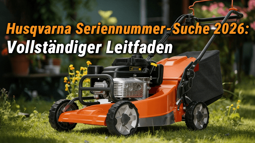 Husqvarna Seriennummer-Suche 2026: Vollständiger Leitfaden