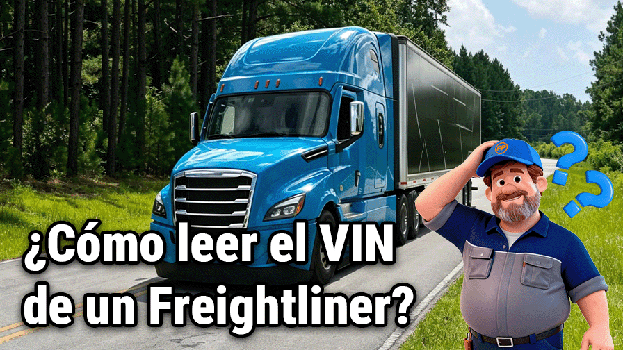 VIN Freightliner: guía completa para decodificar e identificar tu camión
