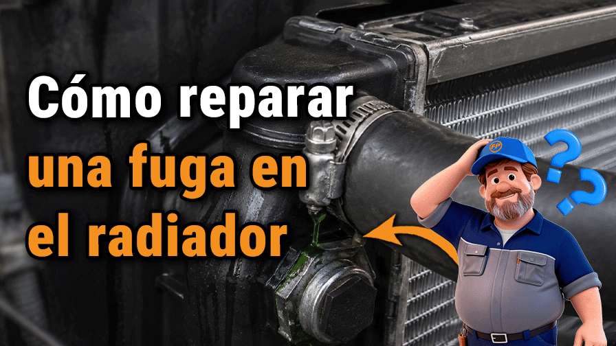 Cómo reparar una fuga del radiador