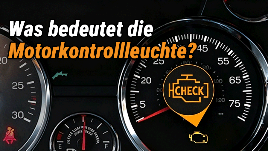 Was bedeutet die Motorkontrollleuchte?