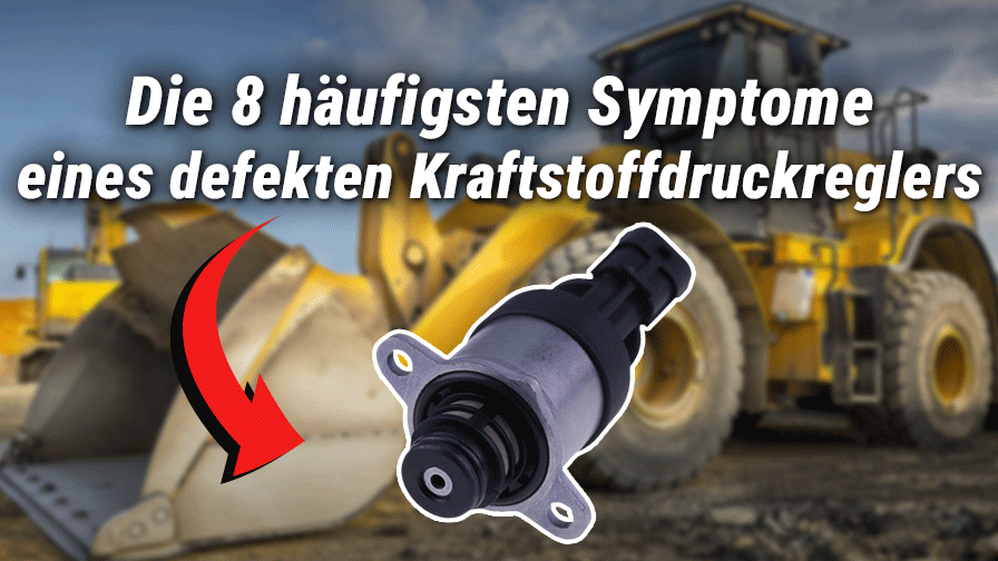 Die 8 häufigsten Symptome eines defekten Kraftstoffdruckreglers