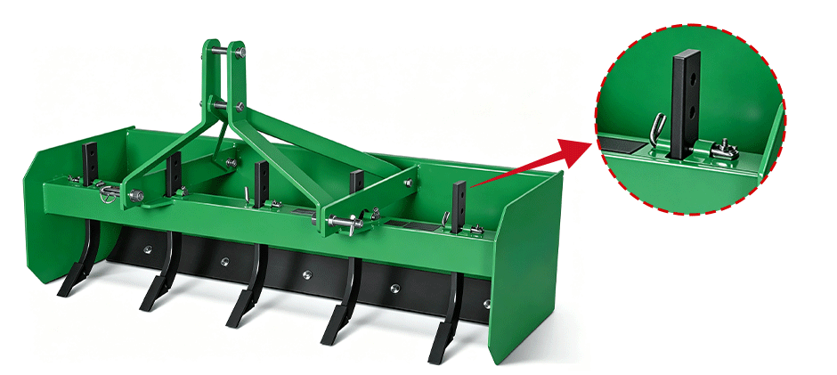 Scarifier shanks (also called ripper shanks) are the teeth at the front that break up hard ground. 