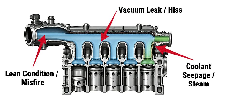 What Symptoms Point to a Bad Intake Manifold Gasket? 