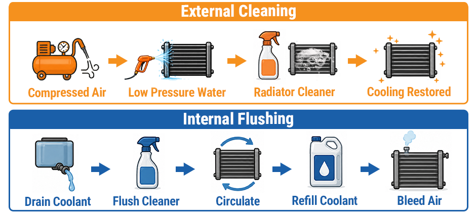 Best Fixes for a Clogged Radiator
