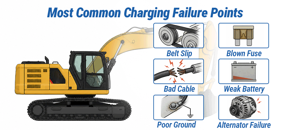 Why Alternator Not Charge