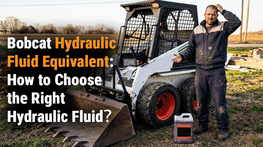 Bobcat Hydraulic Fluid Equivalent: How to Choose Right Hydraulic Fluid for Bobcat？