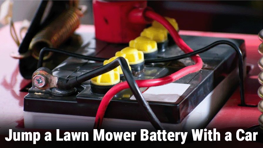 Can You Jump a Lawn Mower Battery With a Car?