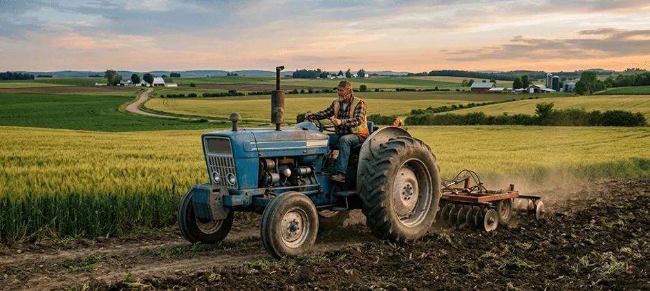 Conducir un tractor
