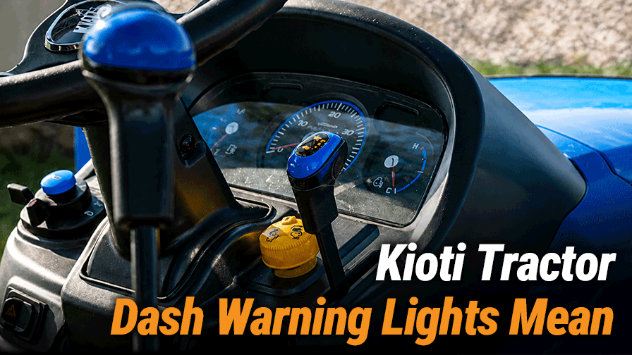 Kioti Tractor Dash Warning Lights Mean
