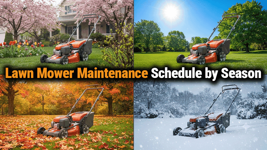 Lawn Mower Maintenance Schedule by Season