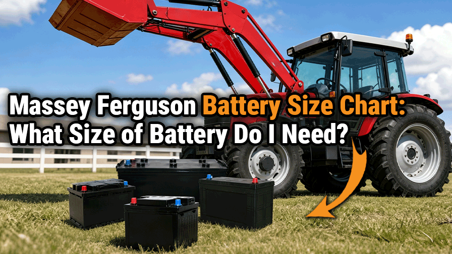 Massey Ferguson Tractor Battery Size Chart: A Complete Guide 2026