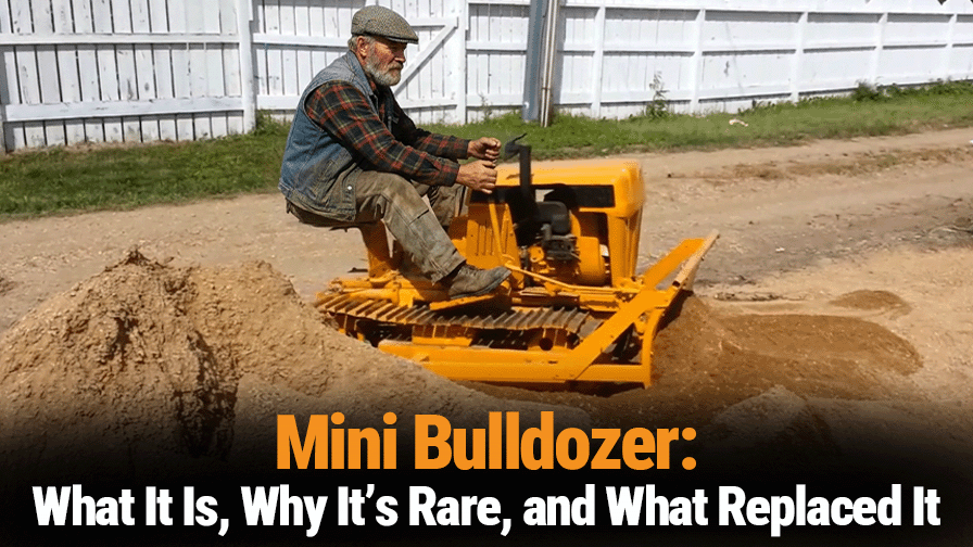 Mini Bulldozer: What It Is, Why It’s Rare, and What Replaced It