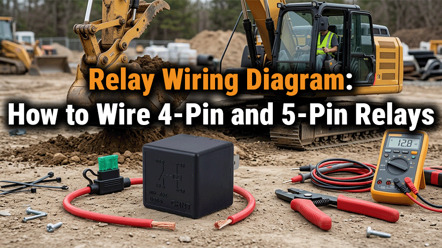 Relay Wiring Diagram: How to Wire 4-Pin and 5-Pin Relays