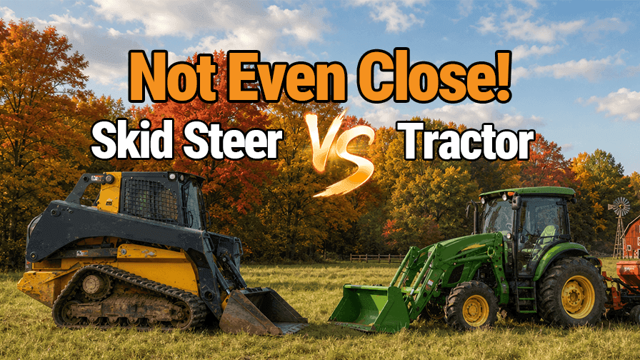 Skid Steer vs Tractor: Who Wins?