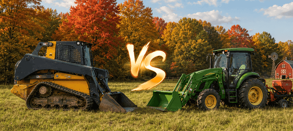 Skid Steer vs tractor