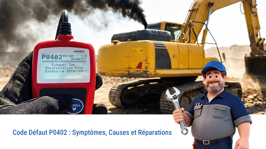 Code P0402 : Symptômes, Causes et Solutions