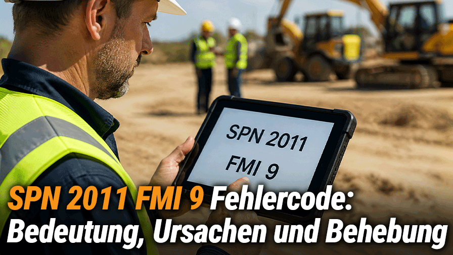 SPN 2011 FMI 9 Fehlercode: Bedeutung, Ursachen und Behebung