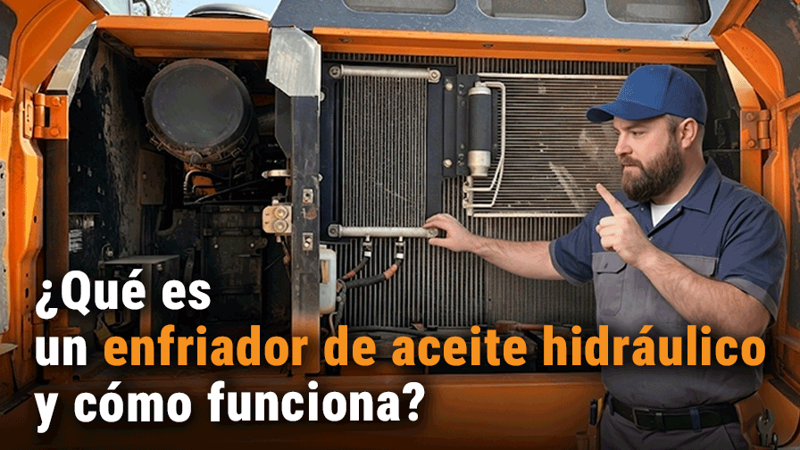 ¿Por qué tu maquinaria necesita un enfriador de aceite hidráulico?