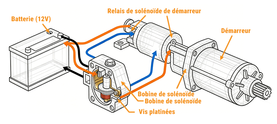 solénoïde de démarreur