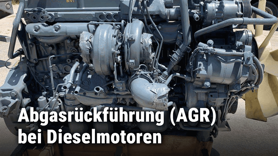 Abgasrückführung (AGR) bei Dieselmotoren