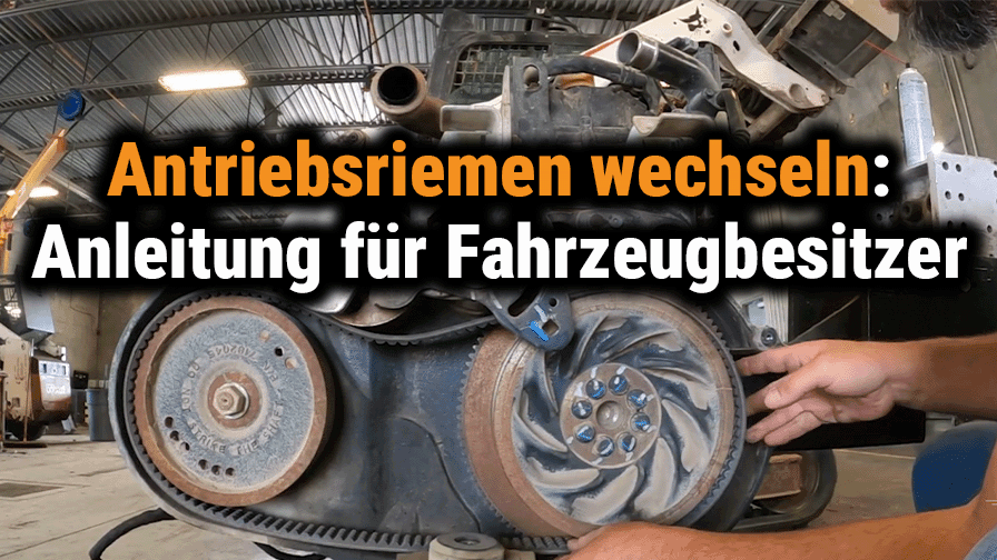 Antriebsriemen wechseln: Anleitung für Fahrzeugbesitzer