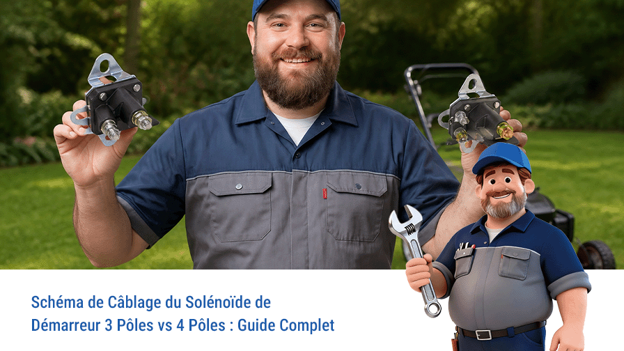 Schéma de Câblage du Solénoïde de Démarreur 3 Pôles vs 4 Pôles : Guide Complet