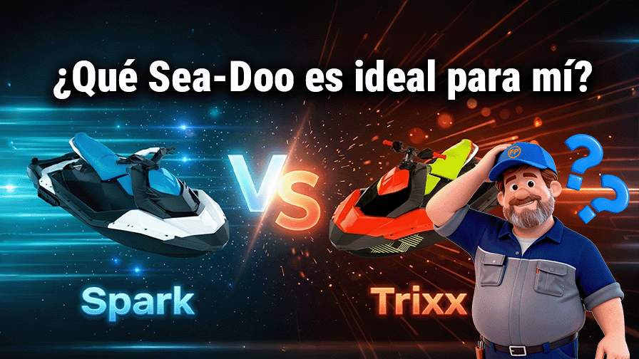 Sea-Doo Spark vs Trixx: ¿Cuál es la diferencia?