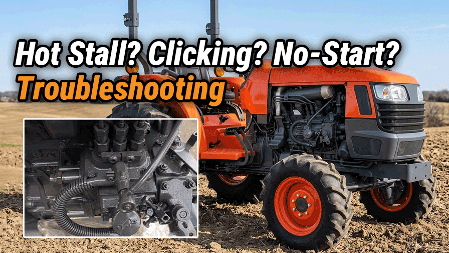 Kubota Fuel Shutoff Solenoid Troubleshooting