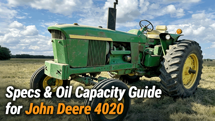 John Deere 4020 Specs and Oil Capacity Guide