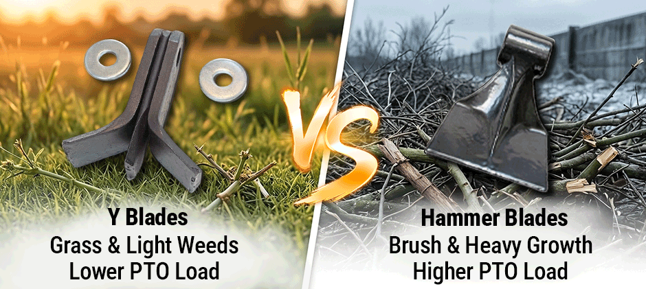 Y Blades vs Hammer Blades