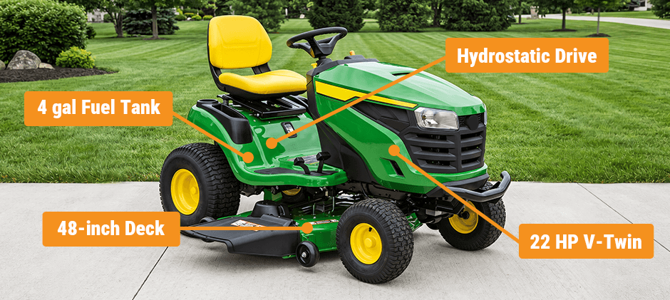 John Deere D140 Specs