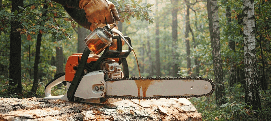 Bar oil for chainsaw