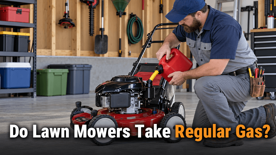 Do Lawn Mowers Take Regular Gas?