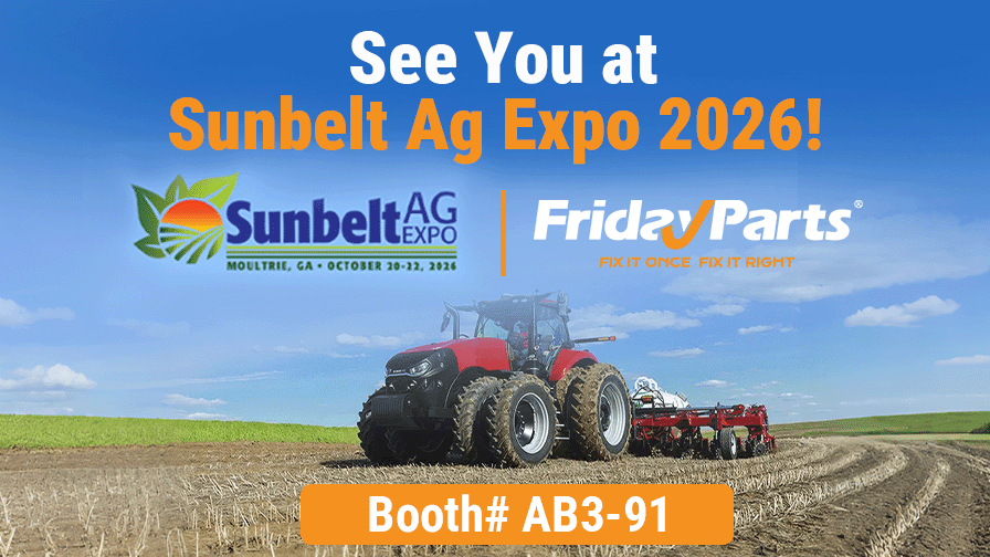 FridayParts Is Coming to Sunbelt Ag Expo 2026, See You in Moultrie!