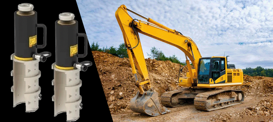 How to remove a stuck hydraulic cylinder pin