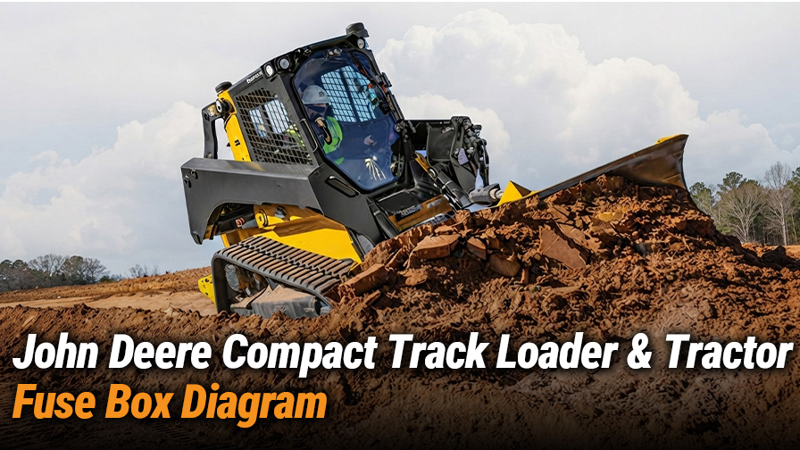 John Deere Compact Track Loader & Tractor Fuse Box Diagram