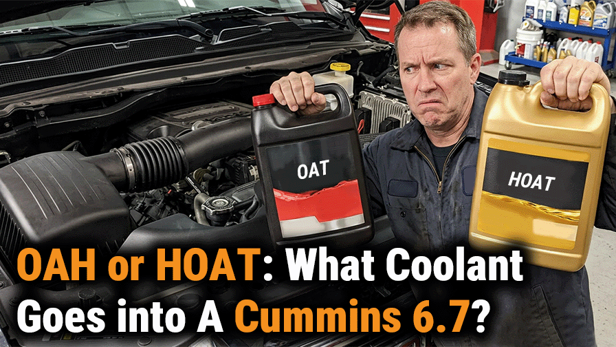 OAT vs HOAT: What Coolant Goes into A Cummins 6.7?