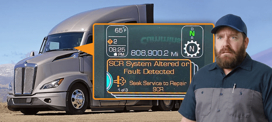 SCR System Altered or Fault Detected