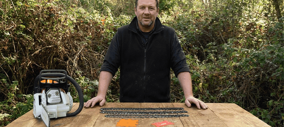 How to Stihl Chainsaw Chain Size