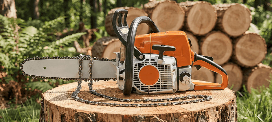 How to install the Stihl chainsaw chain correctly