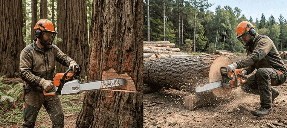 Husqvarna vs Stihl chainsaw